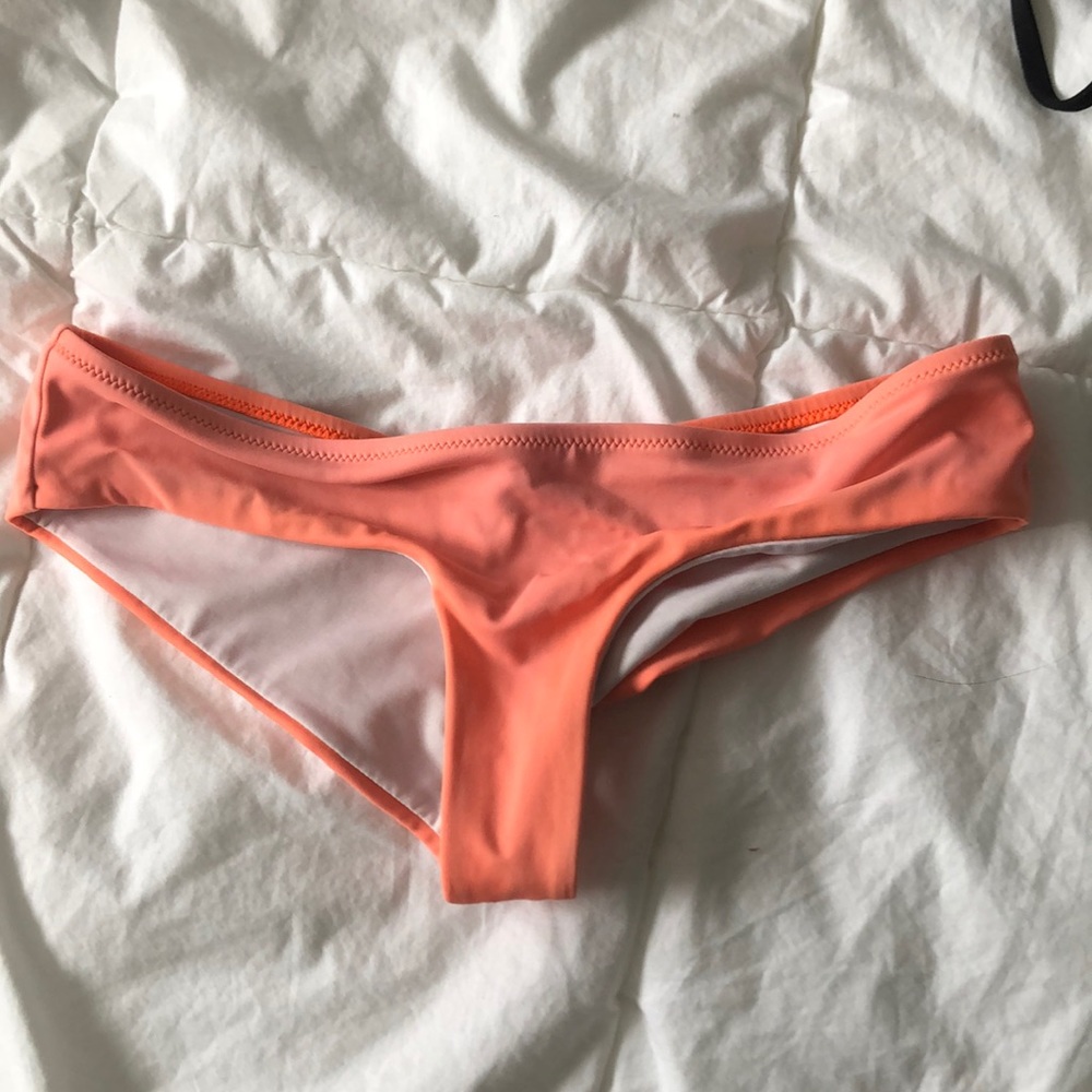 orange bikini bottoms